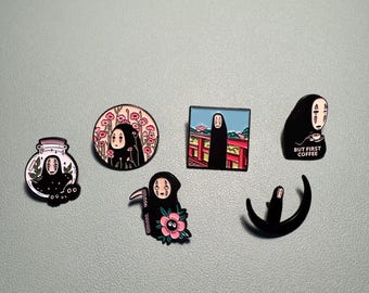 Chihiros Reise ins Zauberland „Kein Gesicht“ Pins
