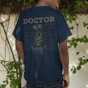 Plague Doctor T-Shirt, Medical Streetwear Tee, Unisex Cotton Top, Doctor Gift Shirt, Medicine Clothing