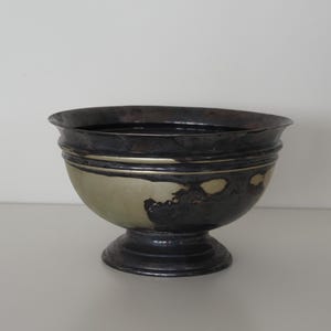 Versilberte Vintage Schale