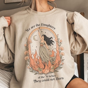 Felpa femminista They Didn't Burn Witches, maglione femminista Witch, maglietta Women Right, empowerment femminile, femminista