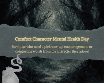 Custom Comfort Character Mental Health Pack | Made-to-Order & Personalized