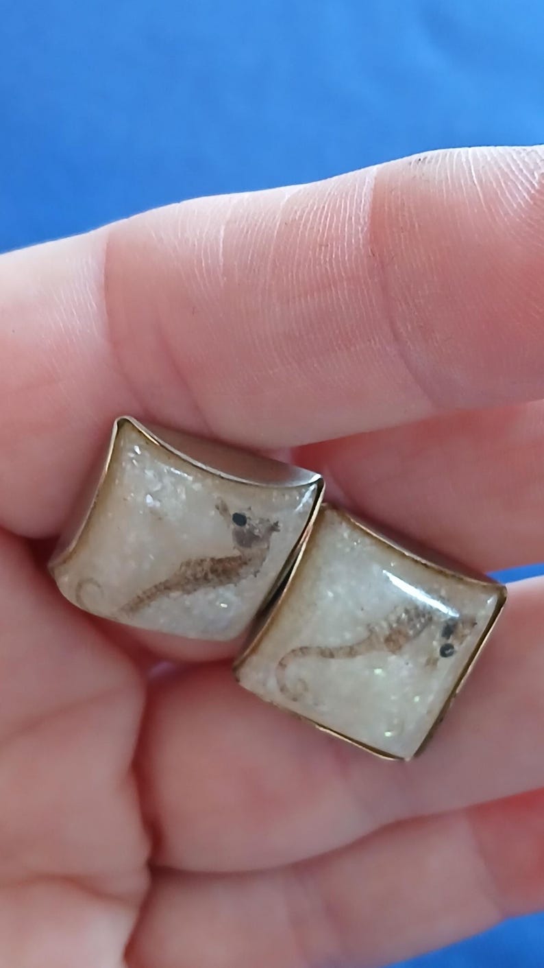 Collection of Men's Vintage Cuff Links from 1930 to 1970 image 9