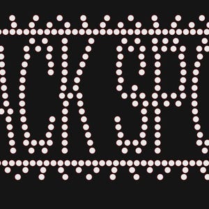 Trasferimento di strass hotfix personalizzato: adesivo personalizzato Bling &quot;BACK SPOT&quot;
