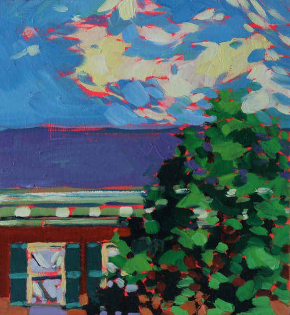 Original Oil Painting Baltimore Row House Etsy