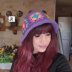 Crochet Bucket Hat - handmade