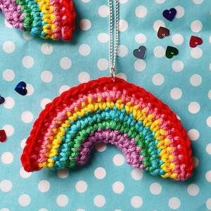 Rainbow Pendant Necklace