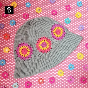 Crochet Bucket Hat - handmade