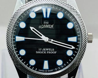 Pre-Owned ROAMER Vintage Watch (Refurbished, Not Affiliated with Roamer)