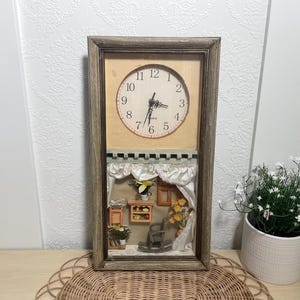 Shadow Box Clock - Etsy