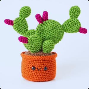 Cuddly Cacti and Sweet Succulents Crochet Pattern - Amigurumi Plant Digital Download - Beginner-Friendly DIY Home Decor and Gift