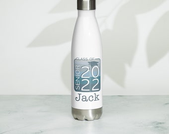 Senior Class of 2022 Gift Stainless Steel Water Bottle 