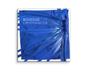 Cryomancer | Canvas Print | Original Artwork by PZ | 30x30cm or 50x50cm