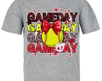 matchdagen softboll staplade rosett röd