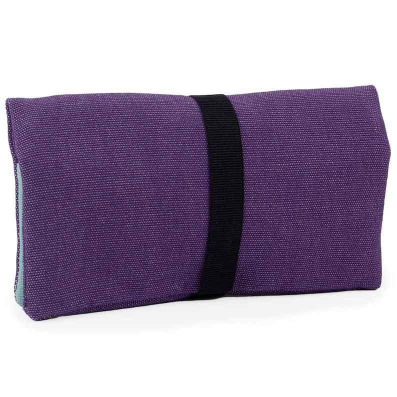 Water-resistant tobacco pouch LILAC ROLLER Colourful Hand rolling tobacco pouch with compartments for filter tips, rolling paper & lighter image 5