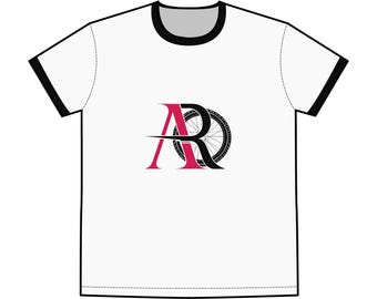 Vintage Racer Graphic Tee: Men's Combed Cotton Ringer T-Shirt