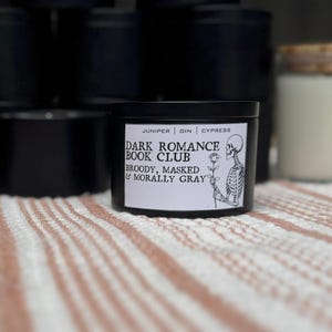 Dark Romance Book Club Candle