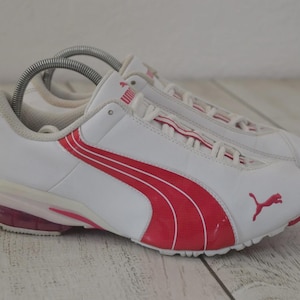 Puma cell Women&#39;s Vintage White Sneakers 37 size uk 4 us 5