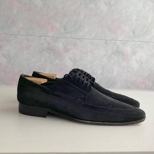 D&G Dolce & Gabbana Mens Grey Suede Penny‎ Loafers Made in Italy Size 42.5 EU Men main image 4