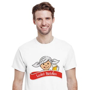 Lecker Bierchen funny Heavyweight Unisex T-Shirt | Meme T-Shirt, Party T-Shirt, Funny Meme T-Shirt, Funny T-Shirt