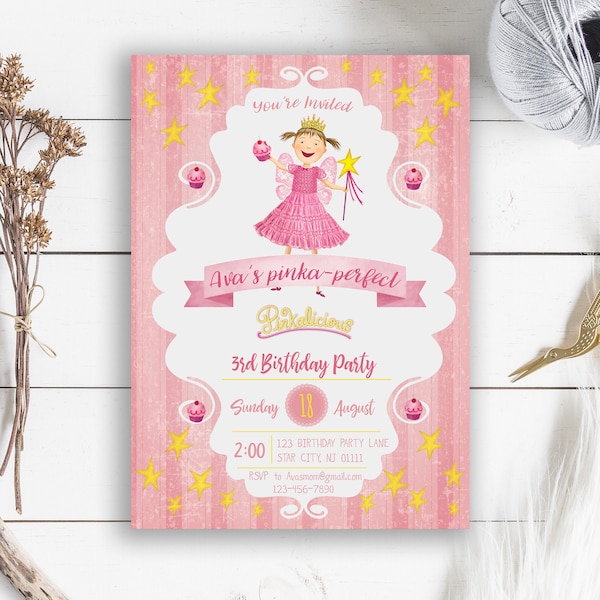 Pinkalicious Party - Etsy