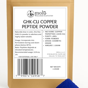 99% reine Kupfer-Peptide (GHK-Cu) | Ideal für DIY - 1 Gramm