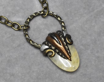 One of a Kind Citrine Fantasy Necklace