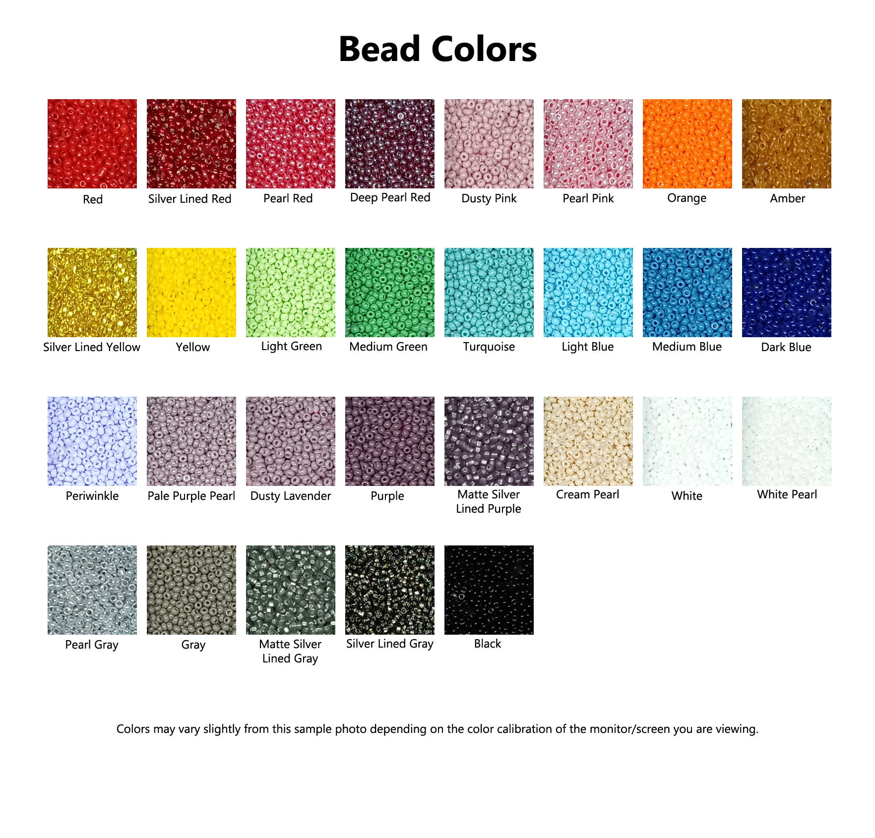 Stackable Beaded Ear Cuff - Custom Colors Available - Etsy