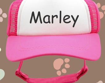 Personalized Dog Name Foam Trucker Hat | Pet Name Cap