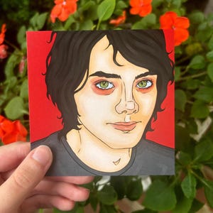 Gerard Way Art Print: My Chemical Romance