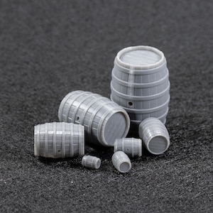 Läufe - 2/5 Stück - 6/9/11/15/20/26/33 mm - für Dioramen und Modellmodelle