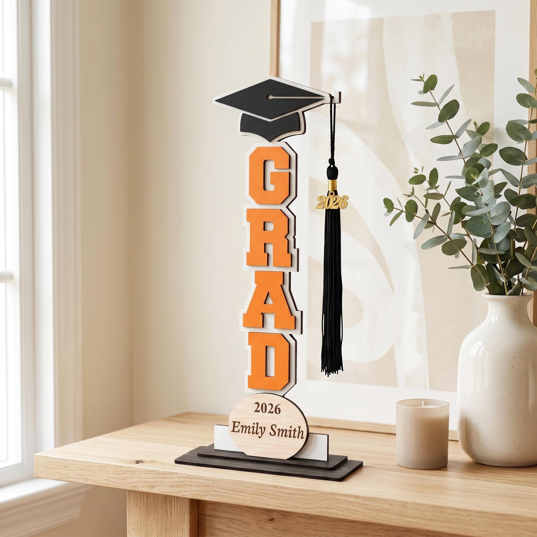Graduation Tassel Holder Svg, Grad Cap Display Stand, Senior 2026 ...