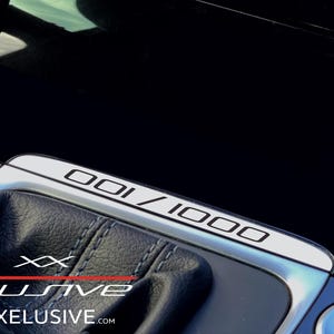 XXE Clubsport Build Number Decal Clubsport S Style for Golf Mk7 GTI Clubsport Mk7 ClubSport Dash Decal GTI Mk7 Gti 40