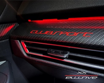 XXE Clubsport Dash Decal for Golf Mk8 GTI Clubsport Mk8 ClubSport Dash Decal GTI Mk8 Gti 45