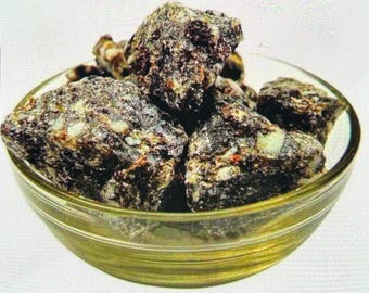 100/200/500 g indyjskiego kadzidła Sambrani ciemnoszarego zielonego Loban Lobhan żywicy benzoesowej Dhoop w kawałkach suchych / DARMOWA WYSYŁKA