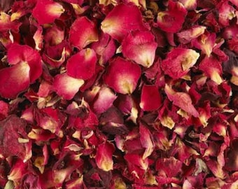 Red Rose Pratap, Rosa Centifolia,Dry Rose Petals for Culinary tea , Rose Peatal Herbal tea