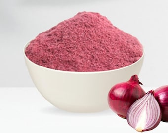 Cebolla roja natural en polvo (cebolla molida deshidratada), condimentos 100% naturales para