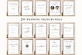 Minimalist Wedding Sign Templates: 70 Editable Signs (Printable), MC25