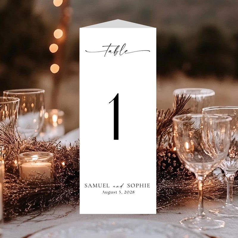 Triangle Menu Canva - Etsy UK