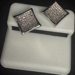 925 sterling silver stud earrings