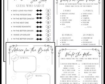 Bridal Shower Games