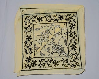 Block Print Cotton Bandana – Handmade Indian Head Scarf