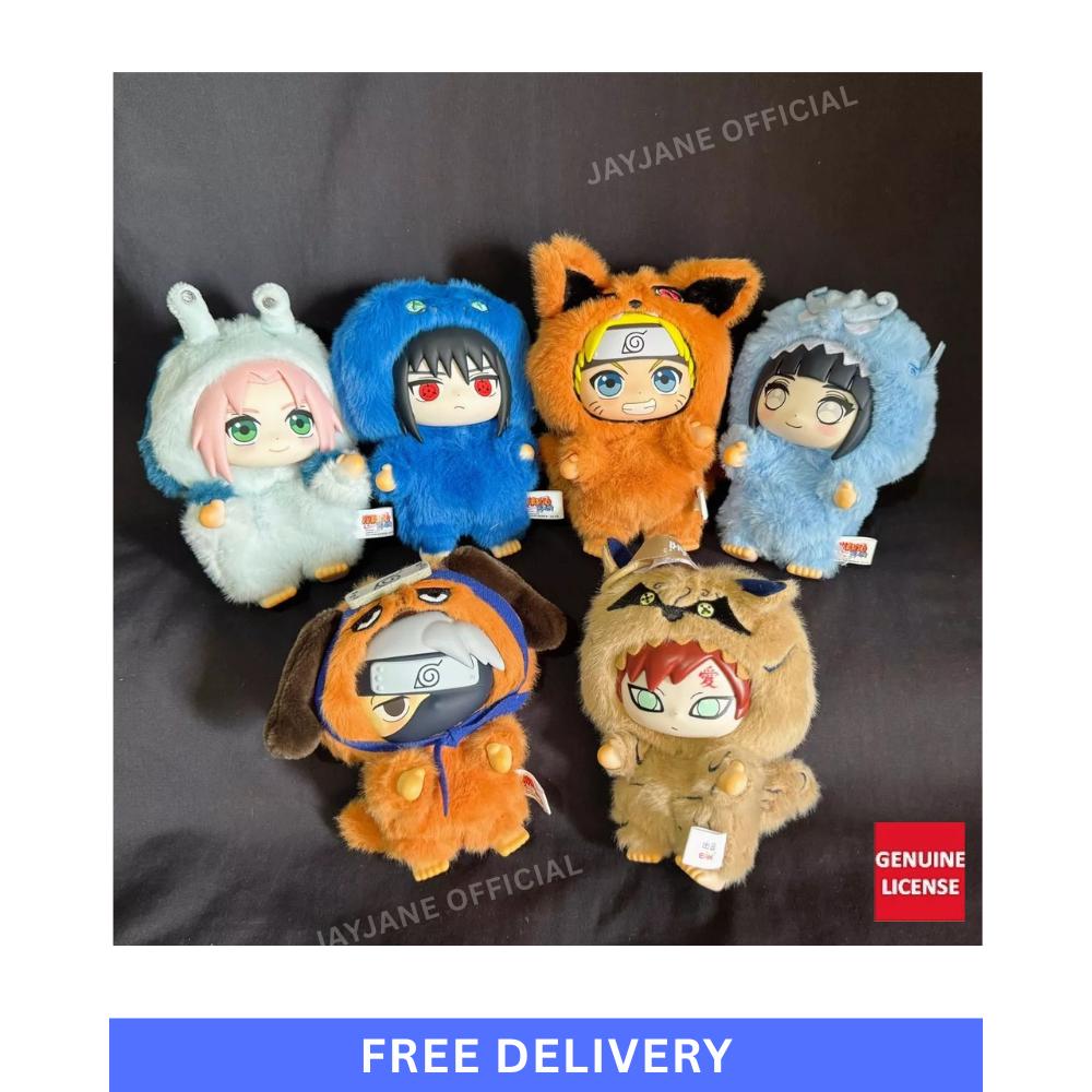 Naruto Sasuke Toys Original EAKI 1000% Authentic Beast Party Plushie Series Blind Box