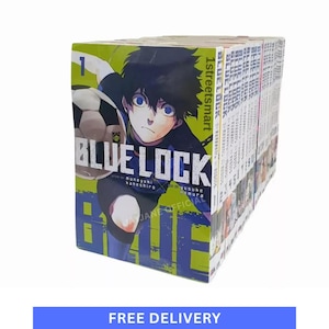 Blue Lock Manga Complete Set Comic Book Full Set 1 - 34 Vol English Version DHL EXPRESS