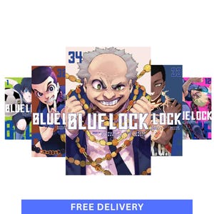 Blue Lock Manga Comic Book Losses Separate Full Set 1 - 34 Vol English Version