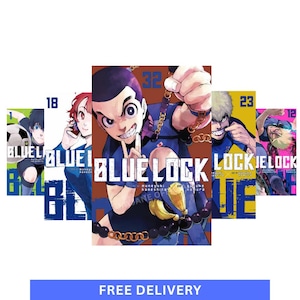 Blue Lock Manga Complete Set Comic Book Full Set 1 - 34 Vol English Version DHL EXPRESS