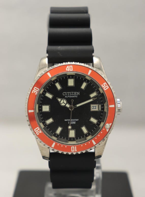 Vintage Citizen Automatic Diver's 8200 Men's Citizen - Main Image
