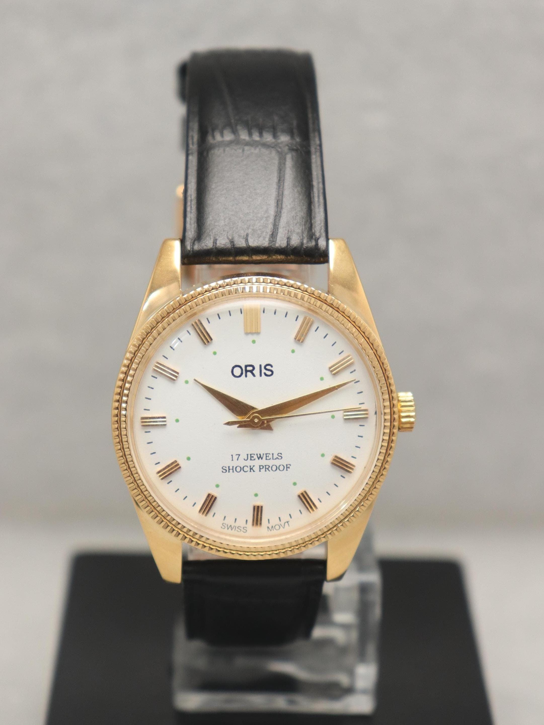 1円〜ORIS オリス 腕時計 メンズ レディース兼用 手巻き スモセコ ORIS 