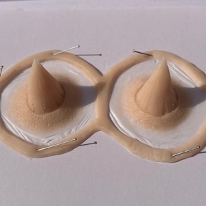 Silicone Horns Prosthetics | Encapsulated Silicone | Latex Free | SFX Makeup | Cosplay, Costume, Halloween, Fantasy, Film & TV