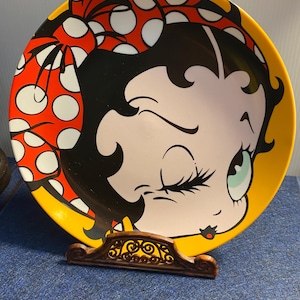 Betty Boop Collectors Plate