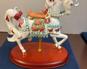 Lenox 2005 Christmas Carousel Horse